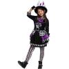 imageSpooktacular Creations Child Girl Dark Mad hatter costume Kids Halloween Outfit with Accessories for Halloween Dress Party