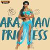 imageSpooktacular Creations Arabian Princess Costume Women Fairy Dance Outfit Adult Teal Fancy Set for Halloween Cosplay Parites