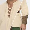 imageSpooktacular Creations Halloween Mens Renaissance Costume Medieval Costume Men Set Pirate Shirt Viking Ankle Banded PantsGreen