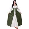 imageSpooktacular Creations Halloween Renaissance Costume Women Renaissance Corset Dress Plus Size Medieval Chemise for CosplayOlive