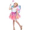 imageSpooktacular Creations Pink Rainbow Fairy Princess Costume for Girls Dress Up with Tutu Dress and Accessories