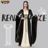 imageSpooktacular Creations Renaissance Costume Women Velvet Medieval Dress for Women Irish Renaissance Dress for HalloweenBlack