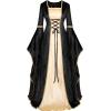 imageSpooktacular Creations Renaissance Costume Women Velvet Medieval Dress for Women Irish Renaissance Dress for HalloweenBlack