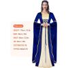 imageSpooktacular Creations Renaissance Costume Women Velvet Medieval Dress for Women Irish Renaissance Dress for HalloweenBlue