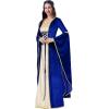 imageSpooktacular Creations Renaissance Costume Women Velvet Medieval Dress for Women Irish Renaissance Dress for HalloweenBlue