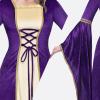 imageSpooktacular Creations Renaissance Costume Women Velvet Medieval Dress for Women Irish Renaissance Dress for HalloweenPurple