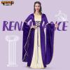 imageSpooktacular Creations Renaissance Costume Women Velvet Medieval Dress for Women Irish Renaissance Dress for HalloweenPurple