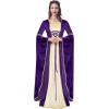 imageSpooktacular Creations Renaissance Costume Women Velvet Medieval Dress for Women Irish Renaissance Dress for HalloweenPurple