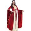 imageSpooktacular Creations Renaissance Costume Women Velvet Medieval Dress for Women Irish Renaissance Dress for HalloweenRed
