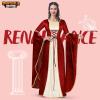 imageSpooktacular Creations Renaissance Costume Women Velvet Medieval Dress for Women Irish Renaissance Dress for HalloweenRed