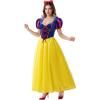 imageSpooktacular Creations Snow Princess Dress Costume Women Adult Halloween Costume with Headwear for Theme Parties