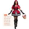 imageSpooktacular Creations Women Little Red Riding Hood Costume with Little Red Riding Hood Accessories for Halloween CostumeWomens