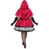 imageSpooktacular Creations Women Little Red Riding Hood Costume with Little Red Riding Hood Accessories for Halloween CostumeWomens Plus