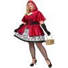 imageSpooktacular Creations Women Little Red Riding Hood Costume with Little Red Riding Hood Accessories for Halloween CostumeWomens Plus