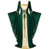 imageSpooktacular Creations Renaissance Costume Women Velvet Medieval Dress for Women Irish Renaissance Dress for HalloweenGreen