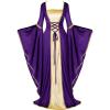 imageSpooktacular Creations Renaissance Costume Women Velvet Medieval Dress for Women Irish Renaissance Dress for HalloweenPurple