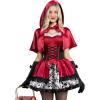 imageSpooktacular Creations Women Little Red Riding Hood Costume with Little Red Riding Hood Accessories for Halloween CostumeWomens