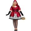 imageSpooktacular Creations Women Little Red Riding Hood Costume with Little Red Riding Hood Accessories for Halloween CostumeWomens Plus
