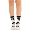 imageJOYIN 6 Pairs Halloween Socks Fuzzy Fall Socks Novelty Halloween Pumpkin Sock Warm Soft spooky sock