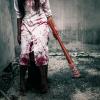 imageSpooktacular Creations 32 inch Barbed Wire Bat Fake Baseball Bat Zombie Weapon for Kids Women Men Halloween Cosplay Cane Props Halloween Costume Dress Up Brown
