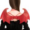 imageSpooktacular Creations 5Piece Halloween Red Devil Costume Set with Devil Wings Pitchfork Bow Tie Horn Headband and Tail Accessories for dress devil themed party fright night party cosplay