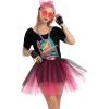 imageSpooktacular Creations 80s Outfit Woman Halloween Accessories Set 80s Costumes for Adults with TShirt Tutu Headband ampamp Other