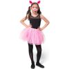 imageSpooktacular Creations Cat Pig Leopard Costume Set with Tutu Animals Headband Collar and TailCosplay Accessory KidsPig
