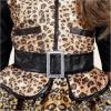 imageSpooktacular Creations Cheetah Costume for Girls Plush Leopard Costume for Halloween Dress Up and RolePlaying