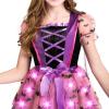 imageSpooktacular Creations Girls Light Up Witch Costume Kids Witch Costume with Hat and Broom for Toddler Halloween Dress PartyPink