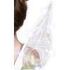 imageSpooktacular Creations Girls Women Butterfly Wing Halloween Light Up Fairy Wing for Kids Adults Halloween Cosplay PartiesWhite