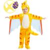 imageSpooktacular Creations Halloween Baby Dragon Costume Pterodactyl Costume Kids with Wings for Toddler Halloween Dressup Party