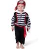 imageSpooktacular Creations Halloween Baby Pirate Costume Infant Pirate Outfit Set for Toddler Pretend RolePlay Dress Up Party