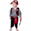 imageSpooktacular Creations Halloween Baby Pirate Costume Infant Pirate Outfit Set for Toddler Pretend RolePlay Dress Up Party