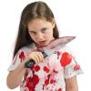 imageSpooktacular Creations Halloween Bloody Plastic Knife Fake Knife Toy Knives Weapon Prop for Halloween Costume Accessories Horror Costume Prop