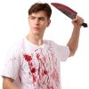 imageSpooktacular Creations Halloween Bloody Plastic Knife Fake Knife Toy Knives Weapon Prop for Halloween Costume Accessories Horror Costume Prop