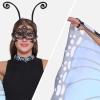 imageSpooktacular Creations Halloween Butterfly Wings Costume for Women Butterfly Wings Adult Women for Halloween Dress UpBlue
