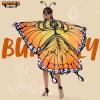 imageSpooktacular Creations Halloween Butterfly Wings Costume for Women Butterfly Wings Adult Women for Halloween Dress UpOrange