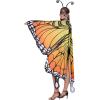 imageSpooktacular Creations Halloween Butterfly Wings Costume for Women Butterfly Wings Adult Women for Halloween Dress UpOrange