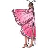 imageSpooktacular Creations Halloween Butterfly Wings Costume for Women Butterfly Wings Adult Women for Halloween Dress UpPink