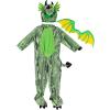 imageSpooktacular Creations Halloween Child Dragon Costume Dinosaur Costume Kids with Wings Eggs for Baby Toddler Dress Up PartyGreen