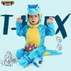imageSpooktacular Creations Halloween Dinosaur Costume Kids TRex Costume Outfit with Egg for Toddler Child Dress Up PartyBlue