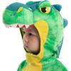 imageSpooktacular Creations Halloween Dinosaur Costume Kids TRex Costume Outfit with Egg for Toddler Child Dress Up PartyGreen