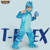 imageSpooktacular Creations Halloween Dinosaur Costume Kids TRex Costume Toddler with Egg for Baby Child Halloween Dressup PartyBlue