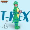 imageSpooktacular Creations Halloween Dinosaur Costume Kids TRex Costume Toddler with Egg for Baby Child Halloween Dressup PartyGreen