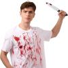 imageSpooktacular Creations Halloween Fake Knife Costume Props Simulated Plastic toy knife weapon Horror Scream Knives for Kids Adult Women Men Halloween Costume Cosplay Dress Up Accessories
