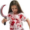 imageSpooktacular Creations Halloween Fake Plastic Sickle Weapon Toy Knife Prop Fake Grim Scythe Weapons for Halloween Costume Accessories Zombie Costume