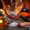 imageSpooktacular Creations Halloween Fake Plastic Sickle Weapon Toy Knife Prop Fake Grim Scythe Weapons for Halloween Costume Accessories Zombie Costume