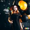 imageSpooktacular Creations Halloween LED Witch Staff Vintage Cane Light Up Magic Walking Cane Prop Stick Accessory for Halloween Party Dress Up Pretend Play Costume