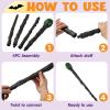 imageSpooktacular Creations Halloween LED Witch Staff Vintage Cane Light Up Magic Walking Cane Prop Stick Accessory for Halloween Party Dress Up Pretend Play Costume