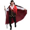 imageSpooktacular Creations Halloween Men Vampire Costume Adult Vampire Cloak and AccessoriesHalloween Costume